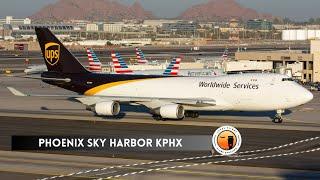 Plane Spotting Phoenix Sky Harbor Airport: UPS Boeing 747-400, Antonov AN-12, And More