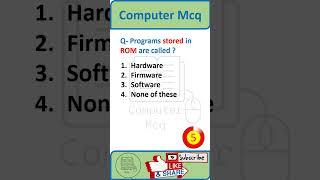 Basic Computer MCQ   | computer test | computer quiz | computer most important mcq | epso ssa