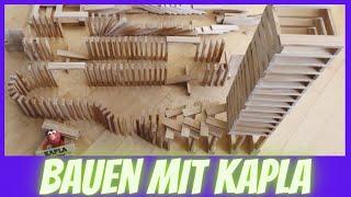 Kapla domino Trick bauen Idee 150 Kapla Steine /AKH/ #domino #kapla #Bauen_mit_Kapla #Kapla_Trick