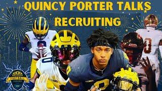 Inside Michigan Recruiting with Top247 WR Quincy Porter