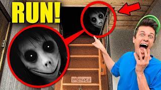 You see this CREEPY girl in the ATTIC, run!