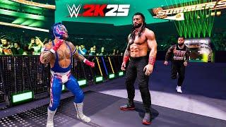 I Played a Bloodline Rules & Elimination Chamber in WWE 2K25!