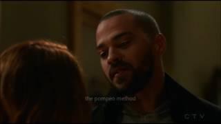 Grey's Anatomy 13x16 Jackson and April kiss (Japril the Sequel)