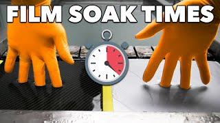 How to tell the SOAK TIME of a Hydrographic film