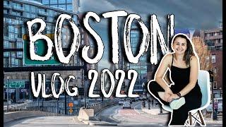 Boston Massachusetts Travel Vlog 2022 | Travel with Sofya Barth