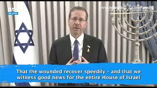 President Herzog speaks at OneFamily event for widows and orphans in the Knesset