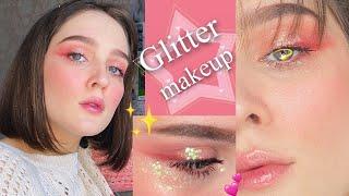 Glitter makeupМакияж с блёстками