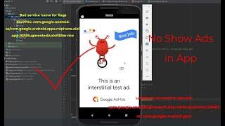 Fix Ads not showing in Android Studio unable to connect to service