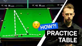 Jimmy White takes on Judd Trump masterpiece | Practice Table | Eurosport Snooker