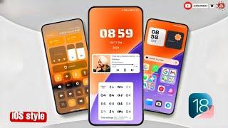 Xiaomi HyperOS & Miui Convert Into iOS  Customisation - iphone Themes for Redmi & Poco | PART - 02