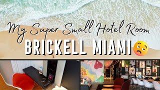 The Smallest Hotel Room in Miami | CitizenM Brickell Affordable Hotel Tour