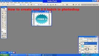 How to create web 2 0 batch in photoshop