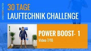 Krafttraining für Läufer & Läuferinnen - Lauftechnik Challenge - Power Boost 1 (Video 7/10)