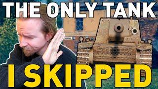 Only Tank I SKIPPED in World of Tanks!