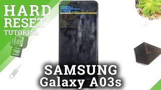 How to Hard Reset SAMSUNG Galaxy A03s via Recovery Mode – Wipe Data / Bypass Screen Lock