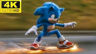 Sonic Saves Turtle - Cave Scene | Sonic the Hedgehog (2020) Moviesclips 4K Video