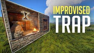 Trapping People UNEXPECTED | Rust Trap Base 2018