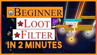 How to EASILY add Neversink's Lootfilter to Path of Exile in 2022 (For Beginners)