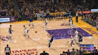 NBA 2K20 - Los Angeles Lakers vs Golden State Warriors - Gameplay (PS4 HD) [1080p60FPS]