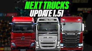 ETS2 1.51 Next Trucks, Release date and More DLC