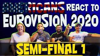 Americans react to Eurovision 2020: Semifinal 1