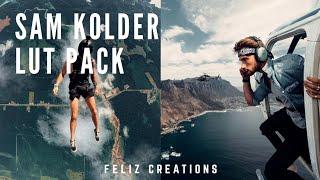 Sam Kolder Lut Pack (@samkolder) | Inspired  LUT Pack