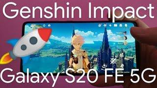  GENSHIN IMPACT GAMEPLAY SAMSUNG GALAXY S20 FE 5G | SNAPDRAGON 865 | GRÁFICOS ULTRA 60 FPS!!