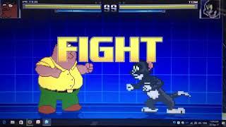 Peter Griffin VS Tom Cat Mugen Fight