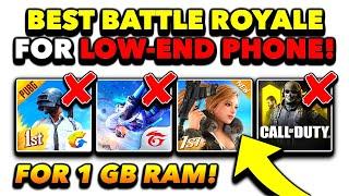 The BEST Battle Royale Game for Low-End Device! | 1GB RAM (Like Free Fire, PUBG Mobile, COD Mobile)