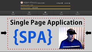 SPA Single Page Application Development Programming Logic