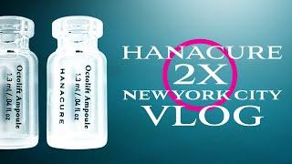 HANACURE REVIEW // Twice in a row //NYC A DAY IN MY LIFE // Skincare Vlog