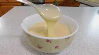 How To  Make sweetened  Condensed Milk & Save Money  Easy Condensed Milk