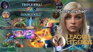 Kayle Wild Rift: I "accidentally" stole her Pentakill