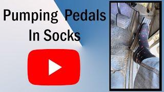 Pedal Pumping In Socks