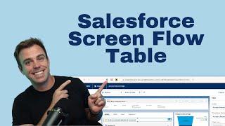 Display Child Account Contacts Using a Salesforce Screen Flow