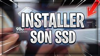 COMMENT INSTALLER UN SSD EN 2022 ! (Tuto, Unboxing, Samsung 980 Pro NVMe M.2 ...)