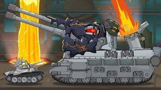 Mad scientist Make a new HYBRID MONSTER - Cartoons About Tanks