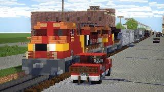 Minecraft Unstoppable Train Animation Part 8