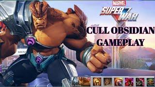 Marvel Super War: Cull Obsidian Gameplay/Tank Build How to Tank the  Team with Cull Obsidian