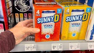 Sunny D Seltzer Alcoholic Beverage