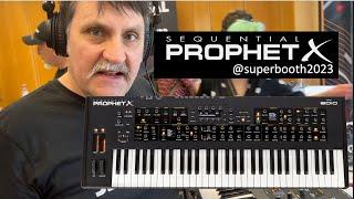 Prophet X Sequential's Sleeper Synth