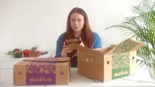 Abel & Cole Unboxing Review | 4th Box - HOW I got £41.14 Organic Food for Free