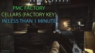 Escape From Tarkov PMC Factory Cellars extraction