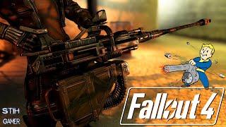 Fallout 4: Возрождение Пулеметов  Новое Тяжёлое ТОП Оружие