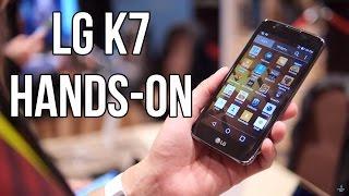 LG K7 hands-on