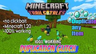 Minecraft 1.20 Duplication Glitch | Minecraft Pe 1.20 Duplication Glitch!!