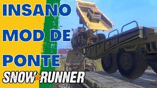 SnowRunner Novo Mod de Ponte INSANO