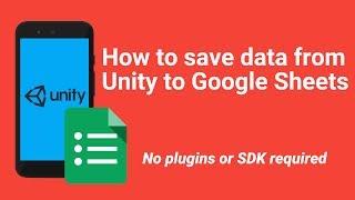 How to save data to Google Spreadsheet from Unity 3D (No SDK - Plugins)