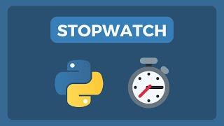 Create a Stopwatch GUI using Python and Tkinter | Tutorial For Beginners