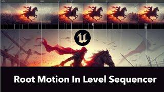 How To Use Root Motion Animations In Level Sequencer in UE5